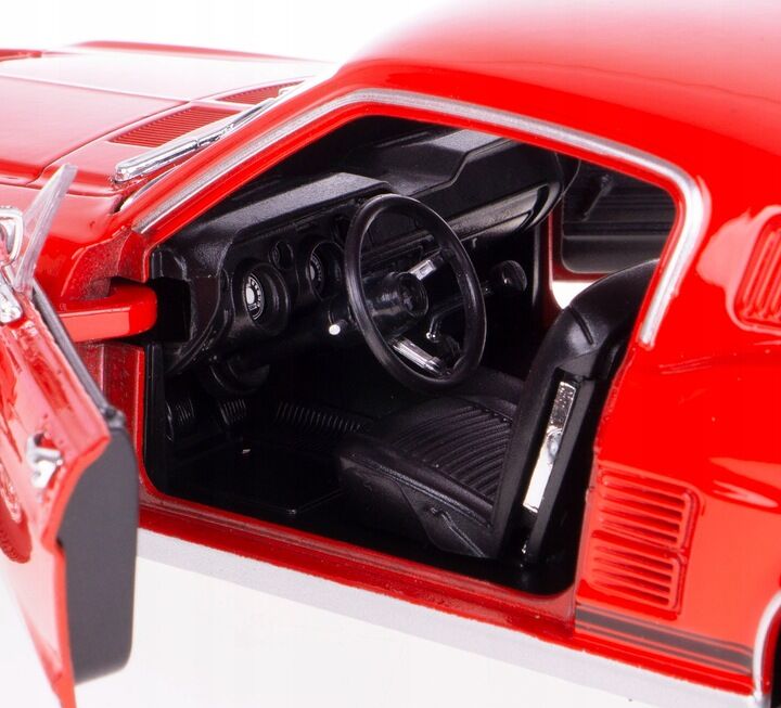 Welly Ford Mustang GT (1967) 1:24 červený